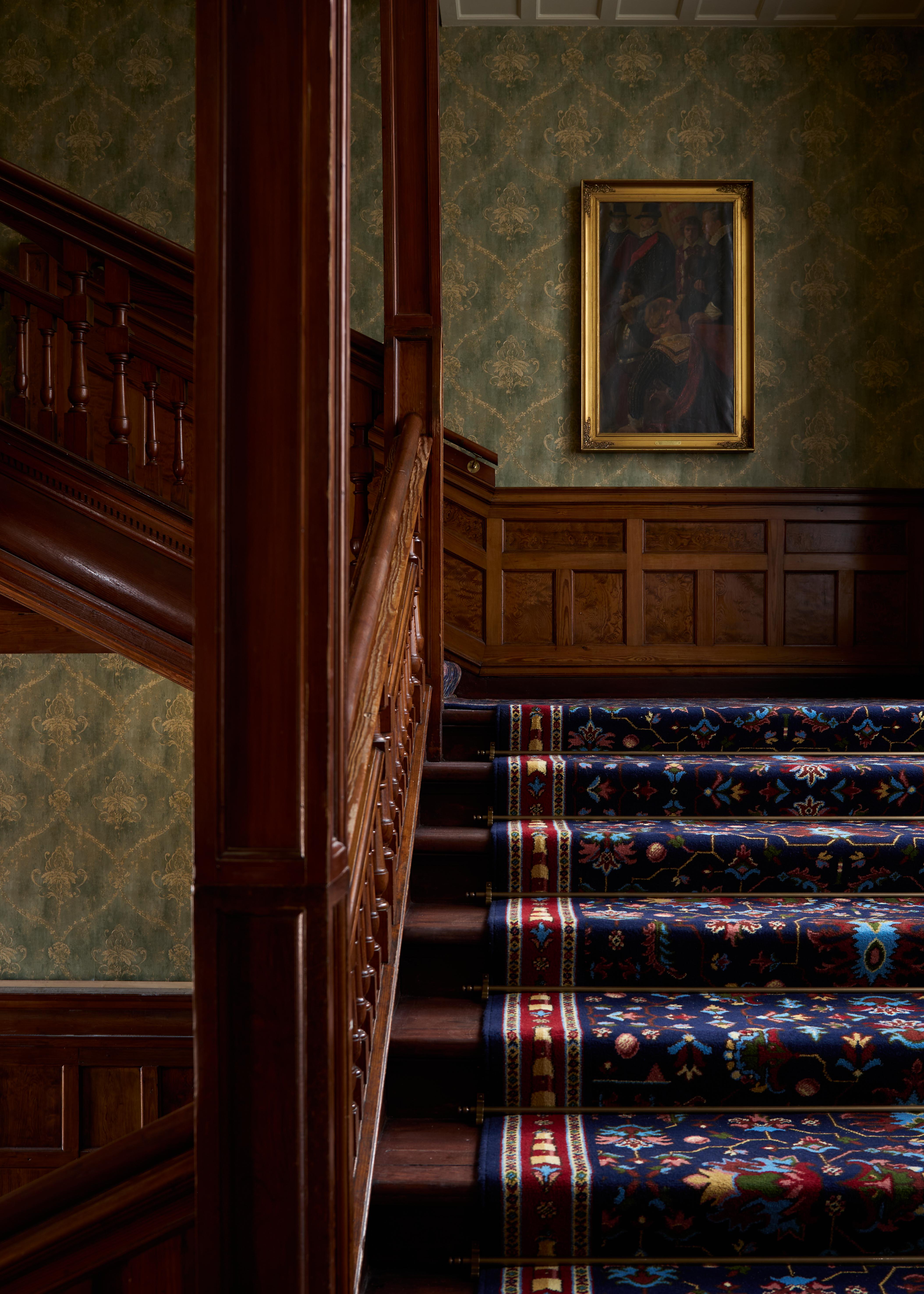 Hotel Dornoch Station Exteriér fotografie The staircase